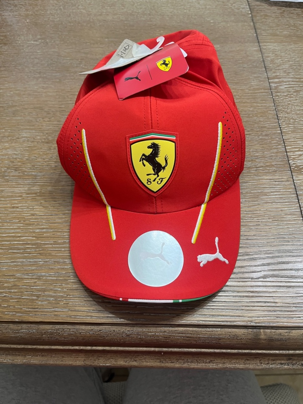 PUMA Scuderia Ferrari F1 Team Baseball Adjustable Cap Hat